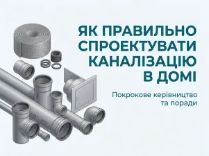 Как правильно спроектировать канализацию в доме