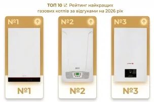 ТОП 10 ᐉ Рейтинг найкращих газових котлів за відгуками на 2026 рік