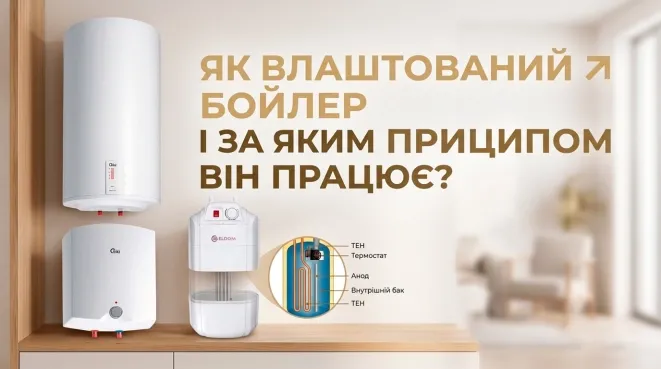Как устроен бойлер и по какому принципу он работает?