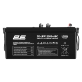 Аккумуляторная батарея 2E LFP12, 12В, 200А-ч, ABC 4S Фото - 1