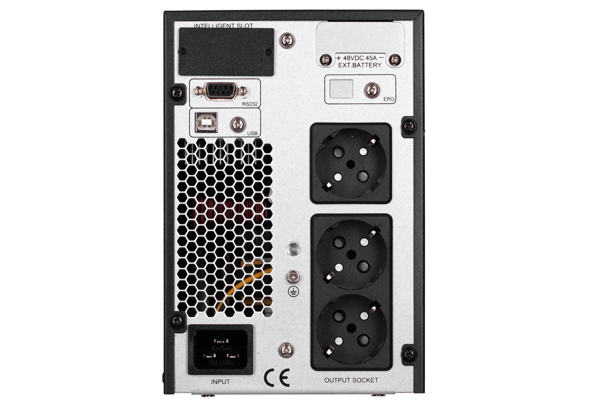Джерело безперебійного живлення 2E OD2000, 2000VA/1800W, LCD, USB, 3xSchuko Фото - 2