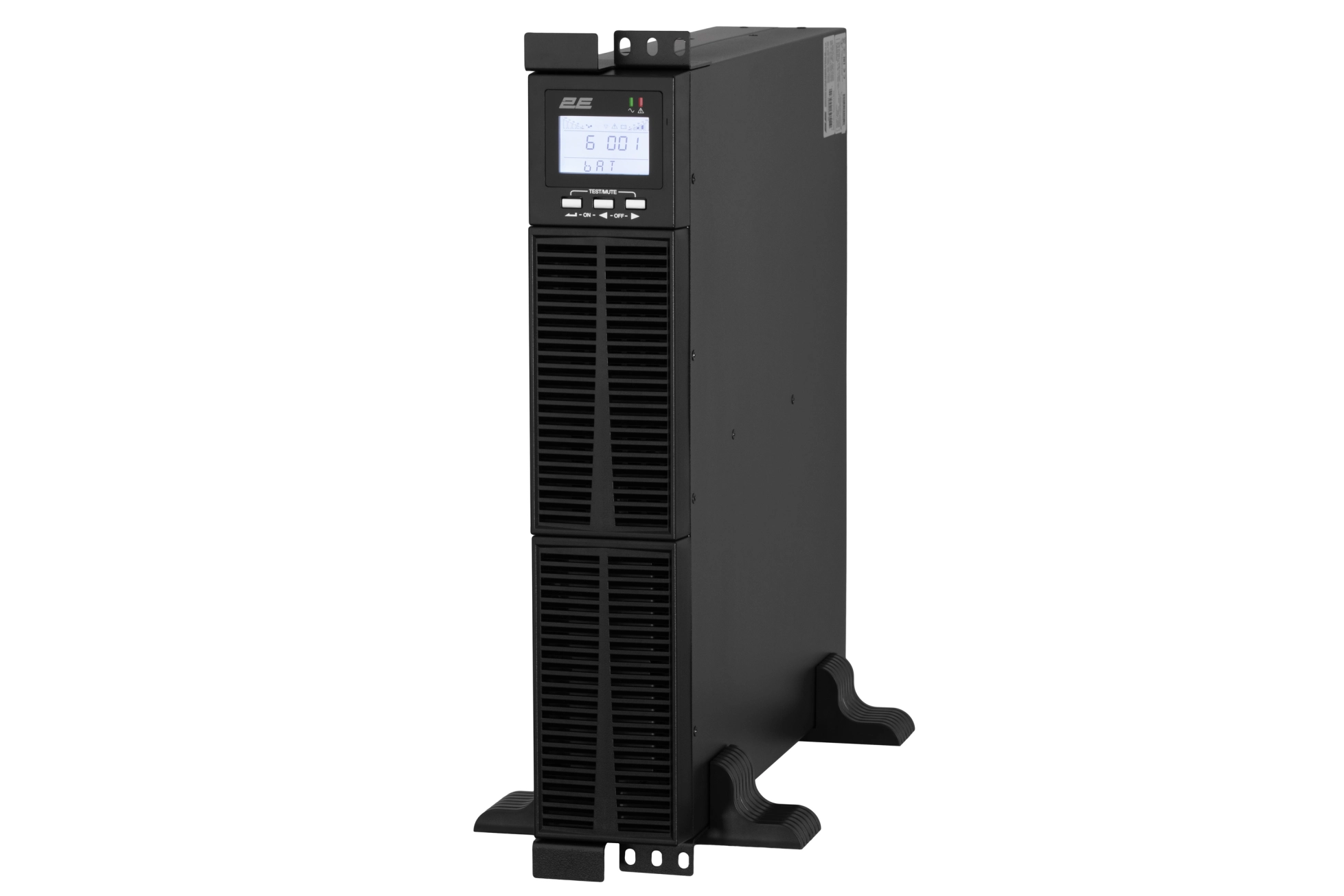 Джерело безперебійного живлення 2E OD2000RT, 2000VA/1800W, RT2U, LCD, USB, 3xSchuko Фото - 5