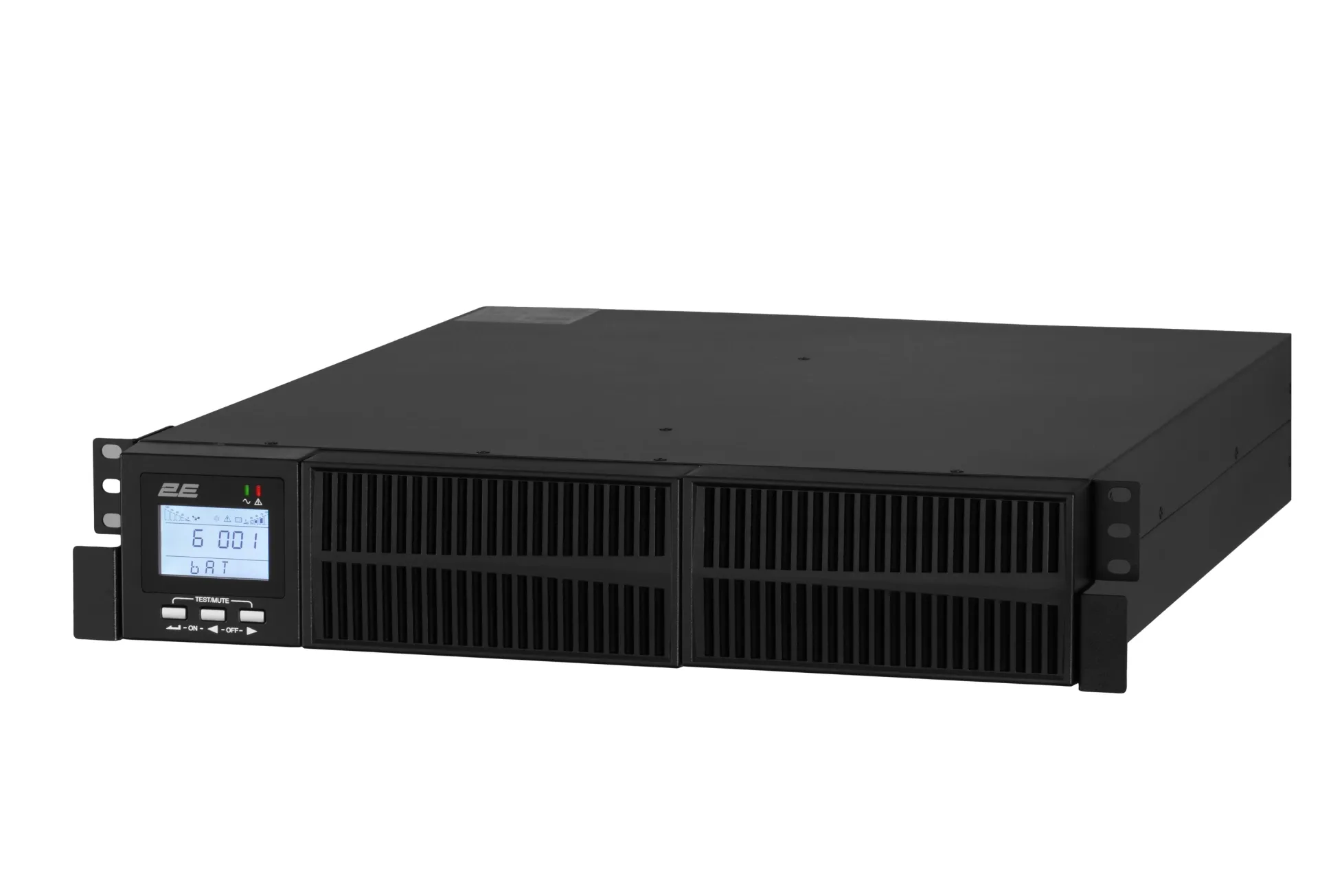 Источник бесперебойного питания 2E OD3000RT, 3000VA/2700W, RT2U, LCD, USB, 3xSchuko Фото - 1