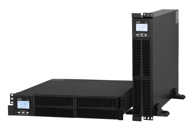 Джерело безперебійного живлення 2E OD3000RT, 3000VA/2700W, RT2U, LCD, USB, 3xSchuko