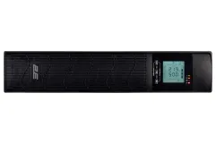 Источник бесперебойного питания 2E PS1000RT, 1000VA/800W, RT2U, LCD, USB, 2xSchuko+1xC13 Фото - 2