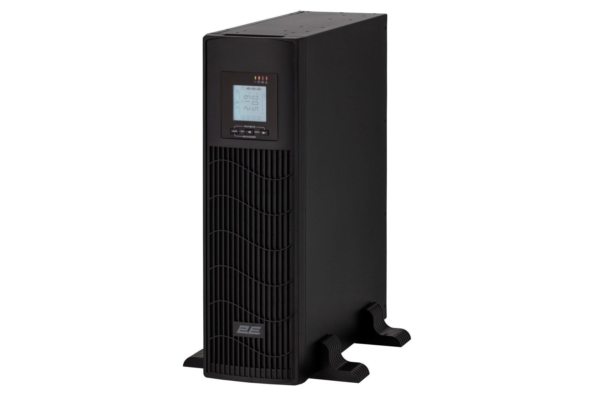 Источник бесперебойного питания 2E PS3000RT, 3000VA/2400W, RT3U, LCD, USB, 3xC13, 3xSchuko Фото - 4