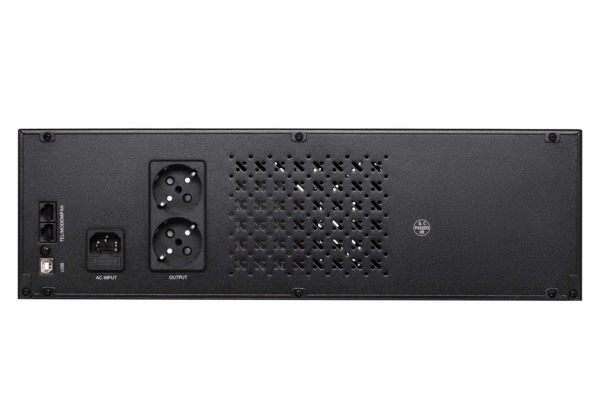 Джерело безперебійного живлення 2E RE1500, 1500VA/900W, RM 3U, LCD, USB, 2xSchuko Фото - 2