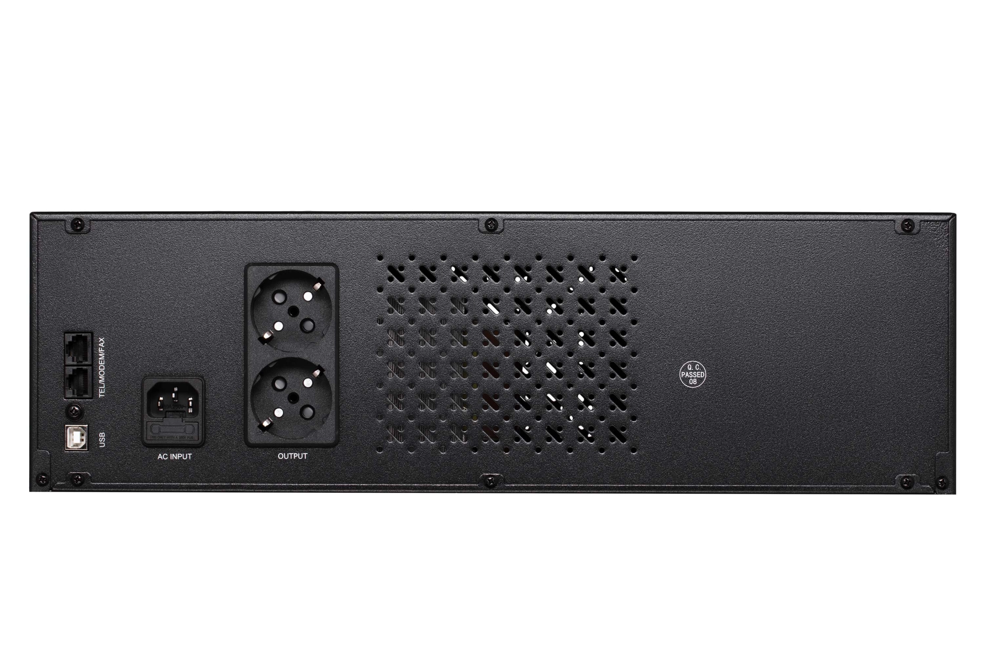 Джерело безперебійного живлення 2E RE2000, 2000VA/1200W, RM 3U, LCD, USB, 2xSchuko Фото - 2