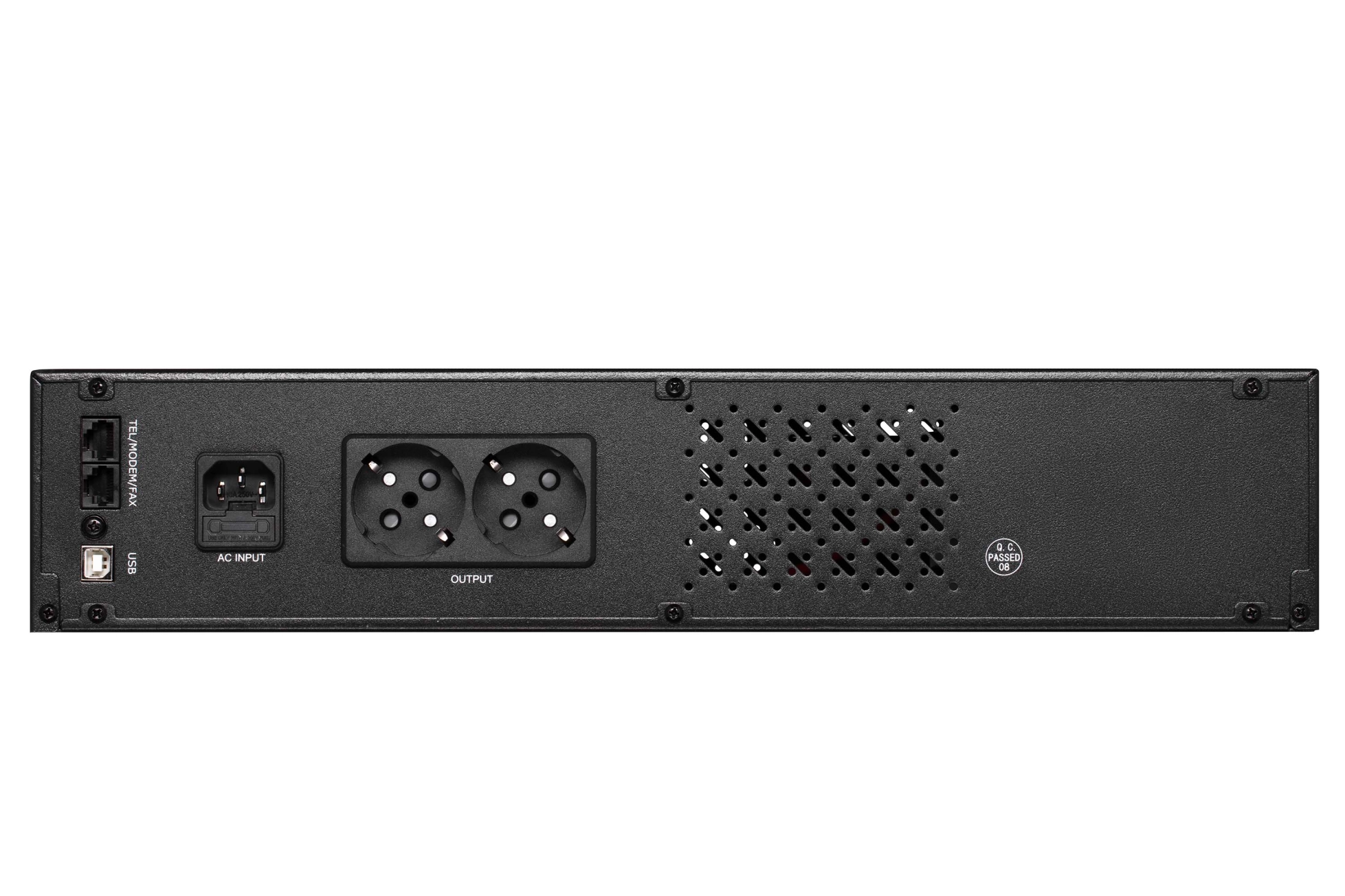 Источник бесперебойного питания 2E RE650, 650VA/360W, RM 2U, LCD, USB, 2xSchuko Фото - 2