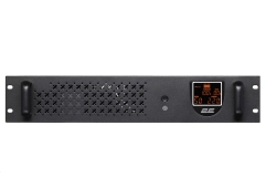 Источник бесперебойного питания 2E RE650, 650VA/360W, RM 2U, LCD, USB, 2xSchuko Фото - 1