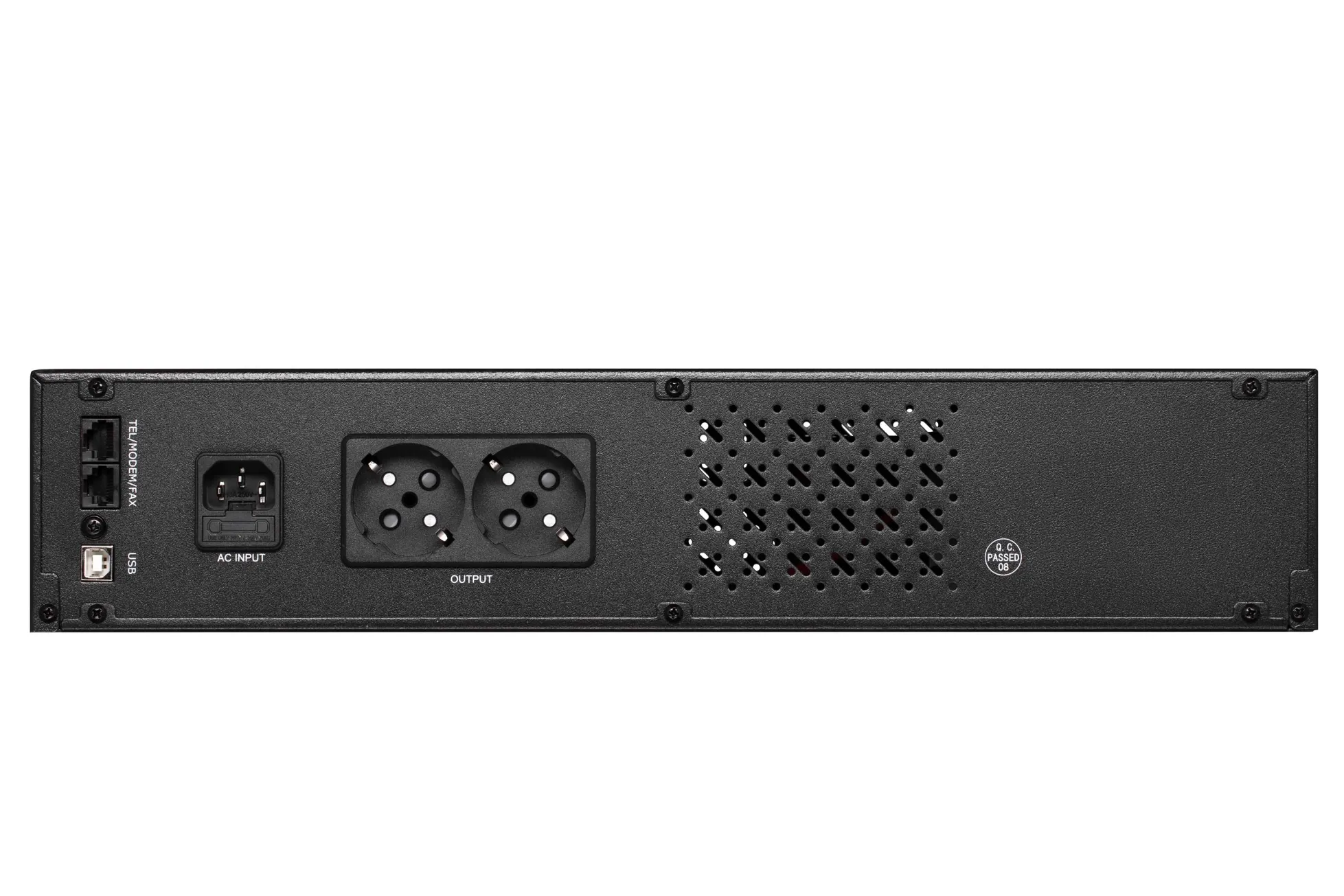 Источник бесперебойного питания 2E RE850, 850VA/480W, RM 2U, LCD, USB, 2xSchuko Фото - 2