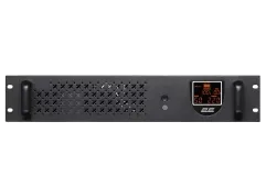 Источник бесперебойного питания 2E RE850, 850VA/480W, RM 2U, LCD, USB, 2xSchuko Фото - 1