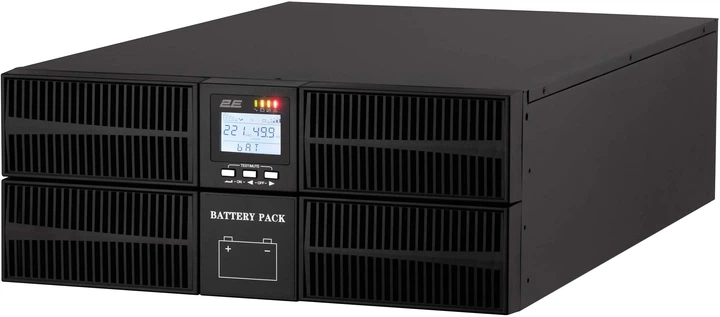 Джерело безперебійного живлення 2E SD10000RT, 10kVA/10kW, RT4U, LCD, USB, Terminal in&out Фото - 1