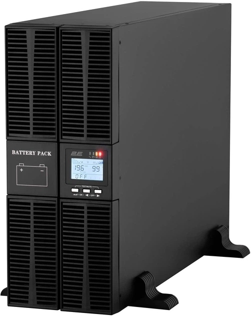 Джерело безперебійного живлення 2E SD10000RT, 10kVA/10kW, RT4U, LCD, USB, Terminal in&out Фото - 3