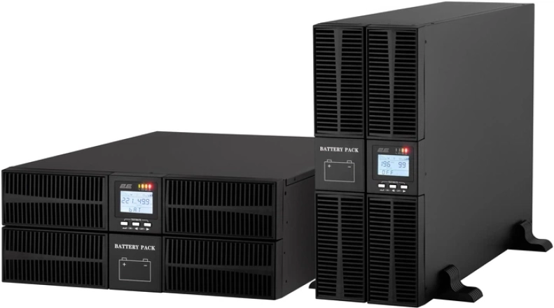 Джерело безперебійного живлення 2E SD10000RT, 10kVA/10kW, RT4U, LCD, USB, Terminal in&out