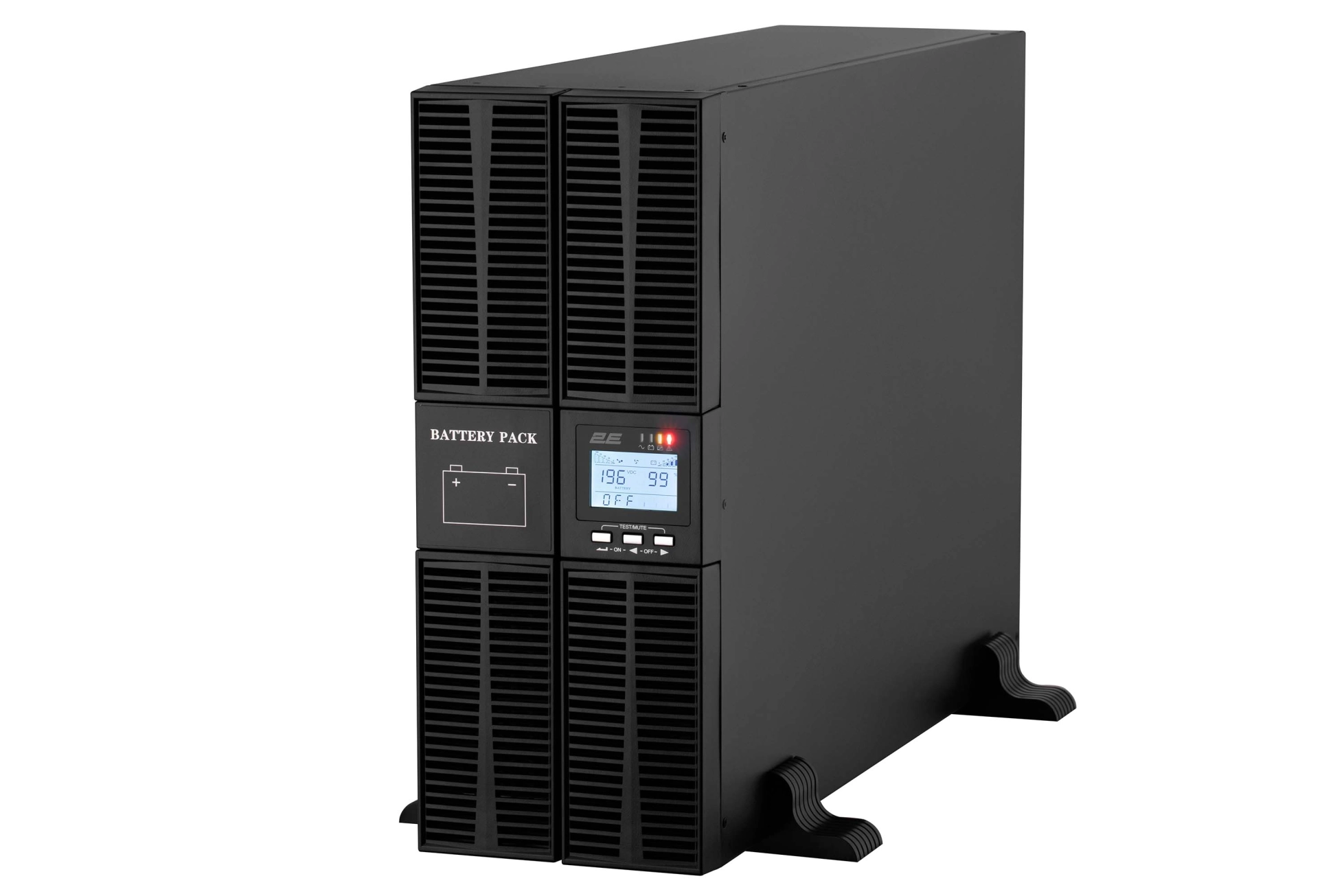 Джерело безперебійного живлення 2E SD6000RT, 6kVA/6kW, RT4U, LCD, USB, Terminal in&out Фото - 2