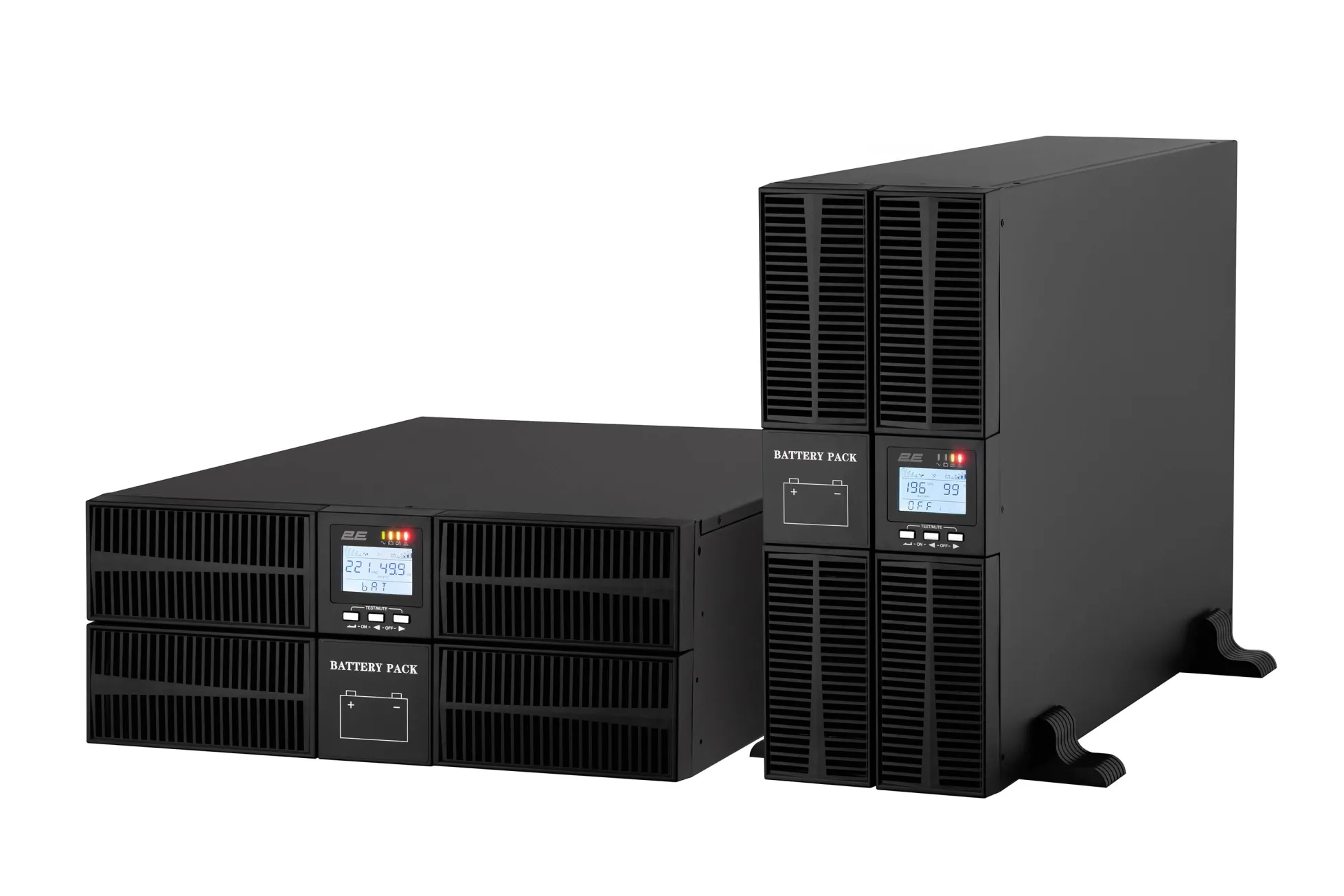 Источник бесперебойного питания 2E SD6000RT, 6kVA/6kW, RT4U, LCD, USB, Terminal in&out