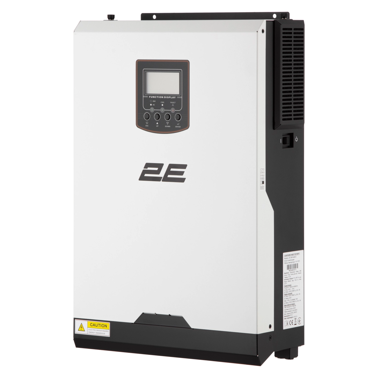 Інвертор сонячний автономний 2E VM-5K48 5000VA/5000W, 48V, Hi-voltage MPPT, V2 Фото - 1