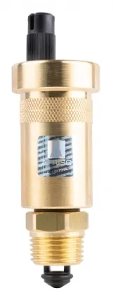 Автоматичний розповітрювач AFRISO PrimoVent G3/8" з Aquastop і відсічним клапаном 1/2" (7773510)