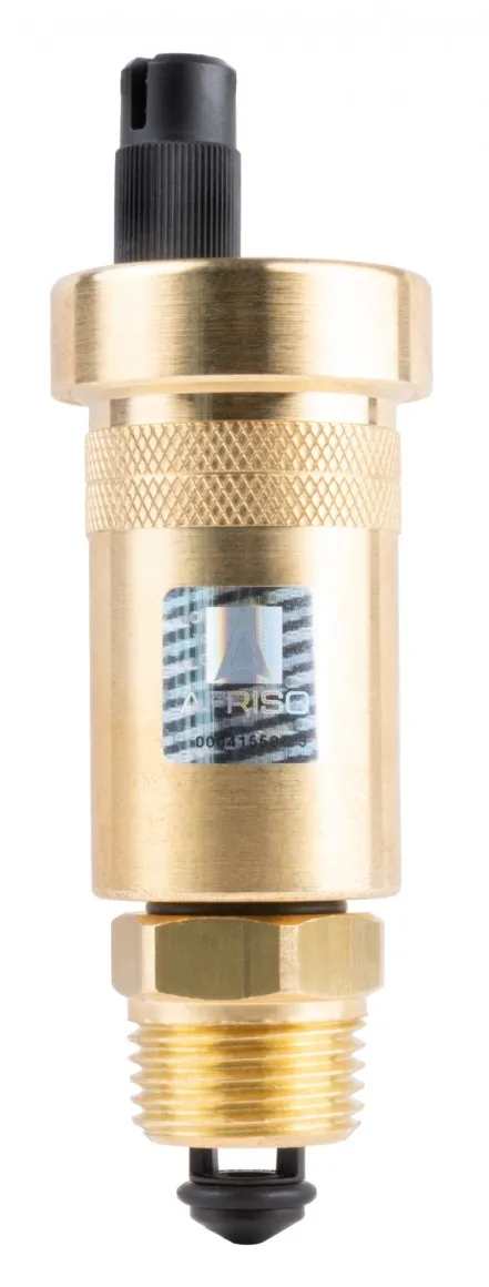 Автоматический воздухоотводчик AFRISO PrimoVent G3/8" с Aquastop и отсечным клапаном 1/2" (7773510)