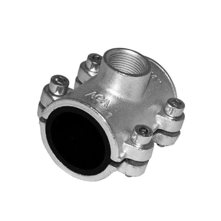 Врізка в трубу з внутрішньою різьбою AGAflex OBA DN20(26,5-27,3 мм) х 1/2″