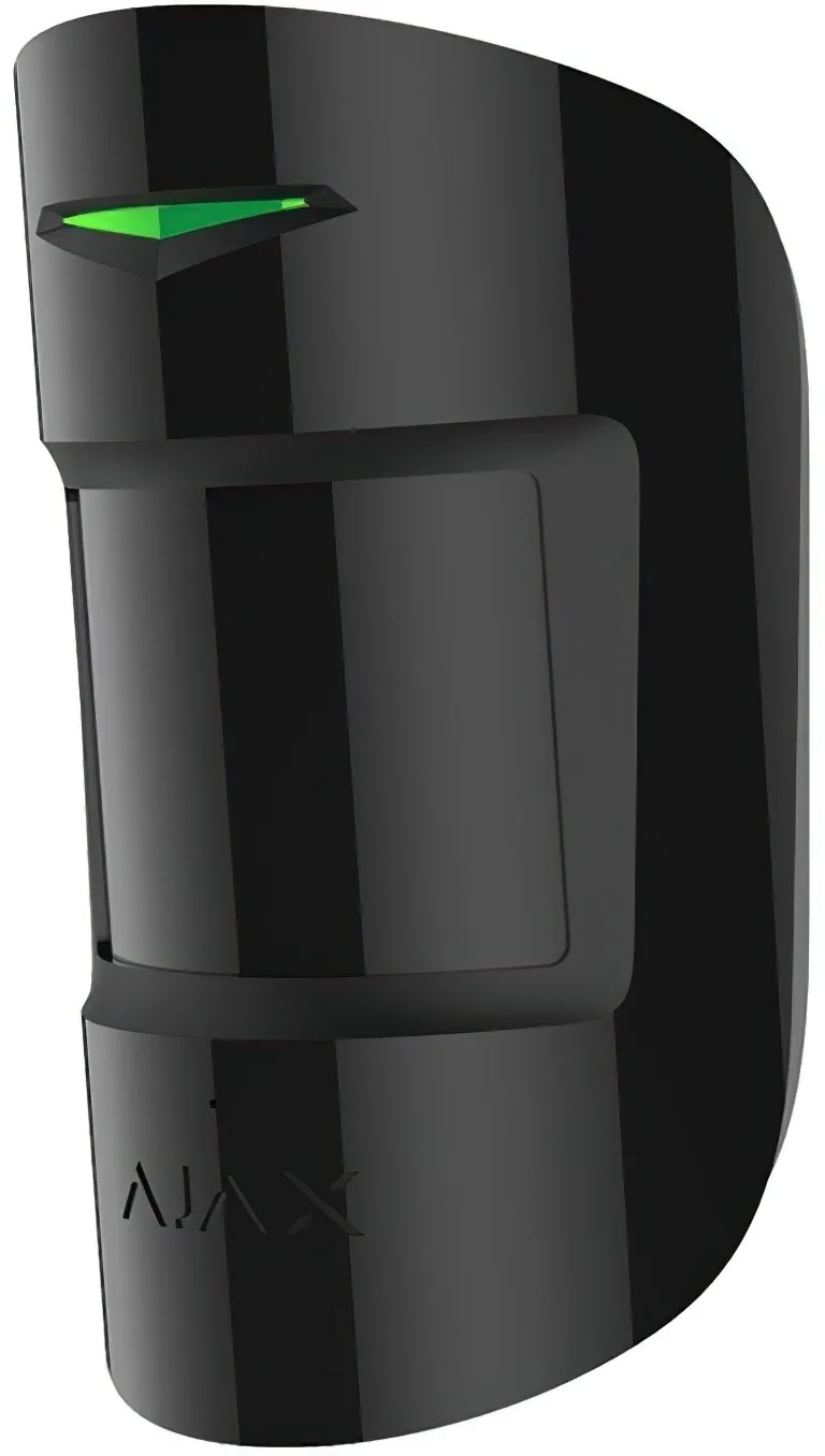 Беспроводной датчик движения и разбития стекла Ajax СombiProtect Black (000001133) Фото - 1