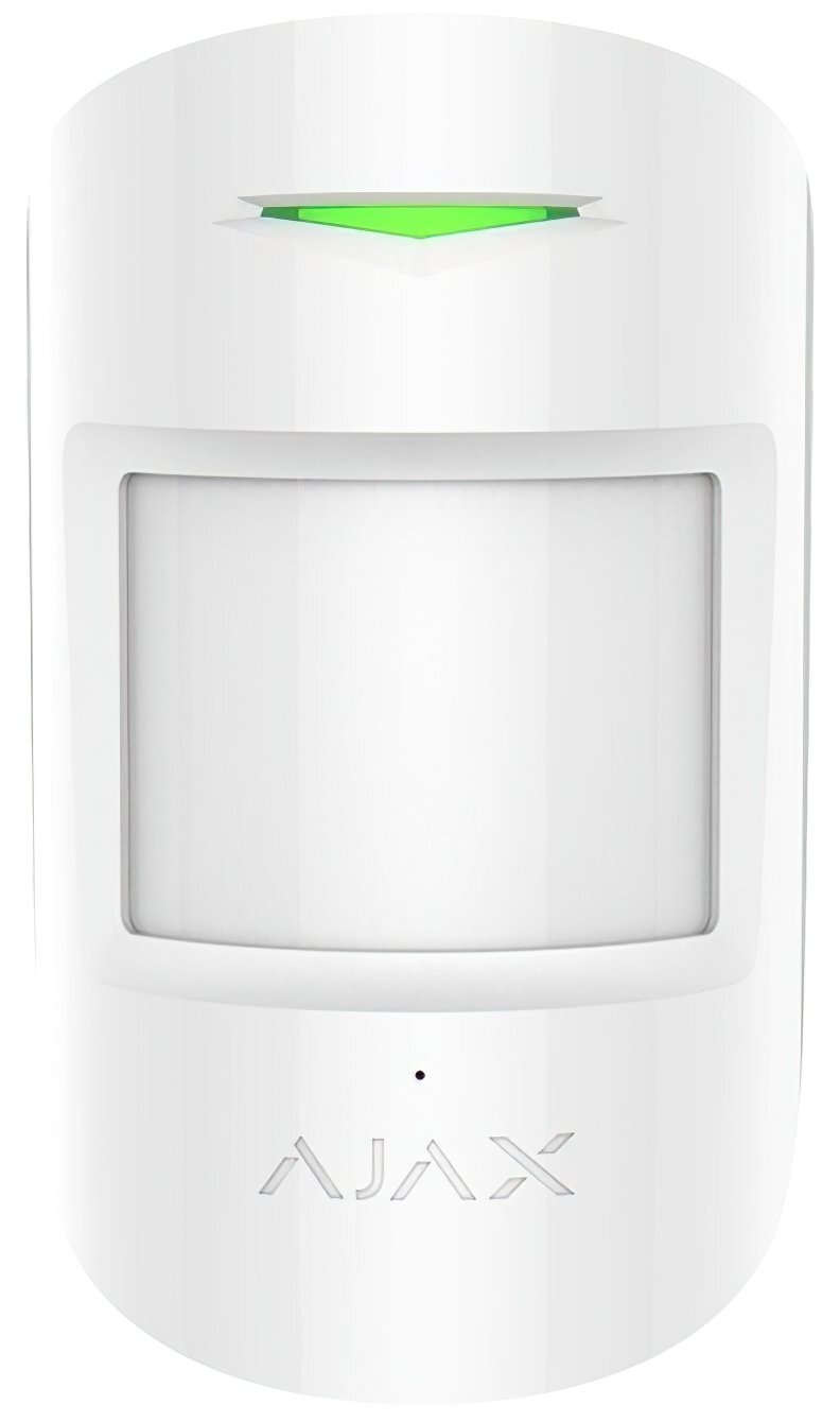 Бездротовий датчик руху і розбиття Ajax CombiProtect, Jeweller, 3V CR123A, білий (000001134)