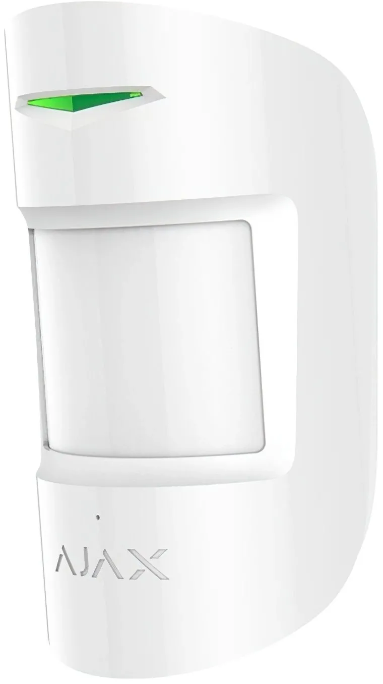 Беспроводной датчик движения и разбития Ajax CombiProtect, Jeweller, 3V CR123A, белый (000001134) Фото - 1