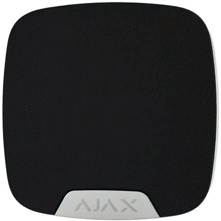 Бездротова кімнатна сирена Ajax HomeSiren Black (000001141)