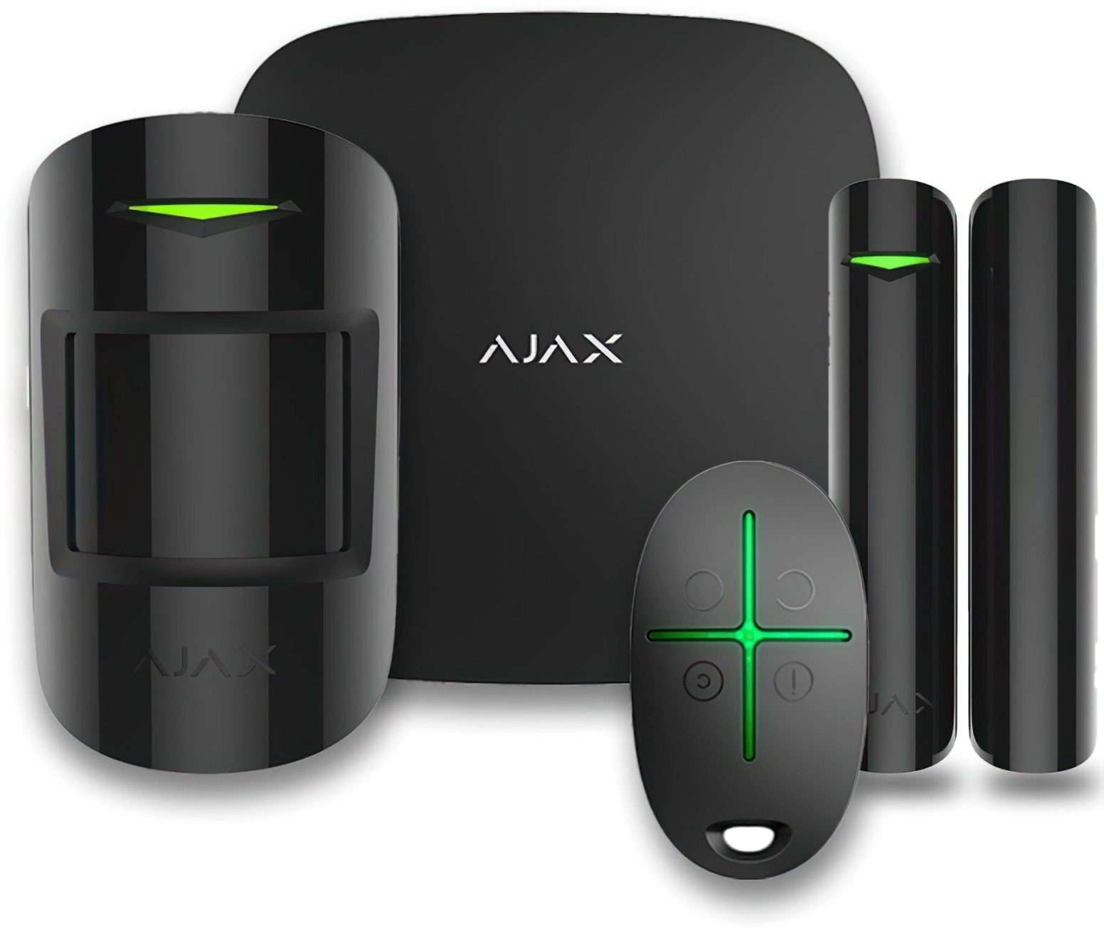 Комплект охоронної сигналізації Ajax StarterKit Black (000001143)
