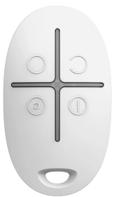 Брелок Ajax SpaceControl, jeweller, бездротовий, білий (000001157)