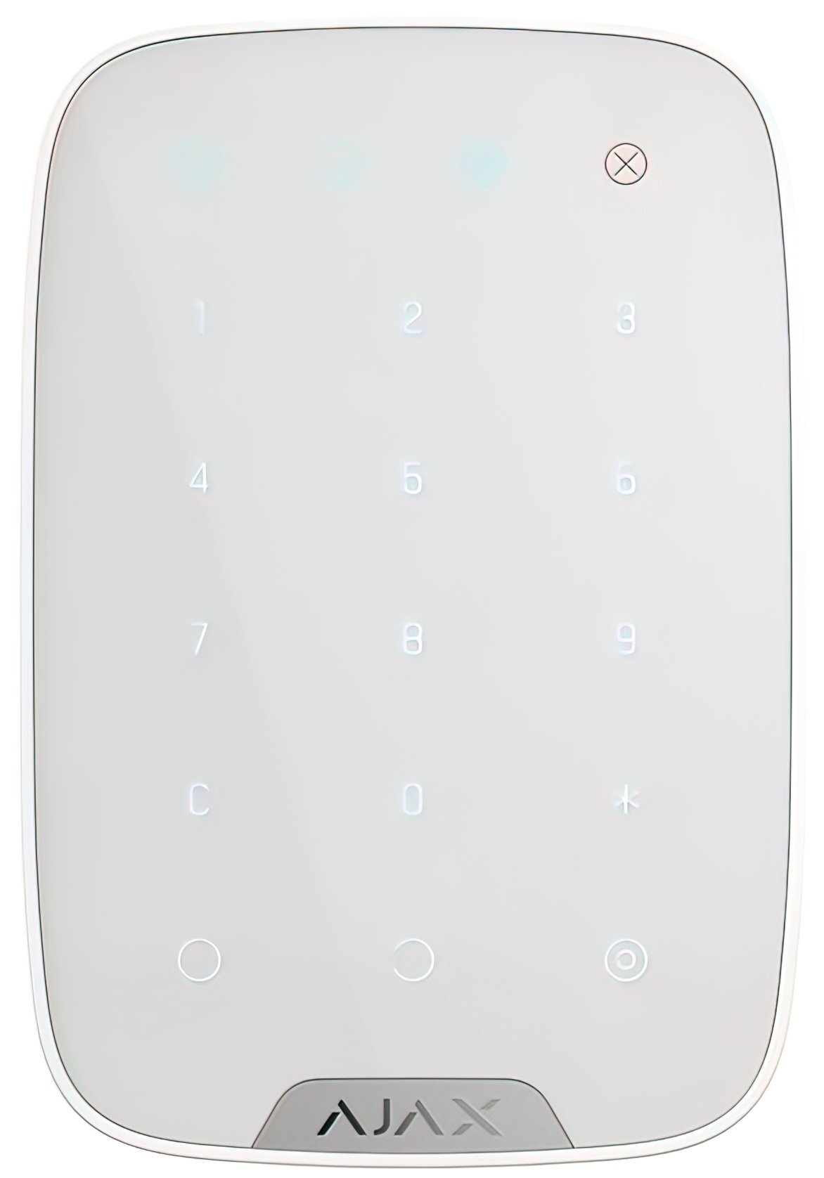 Беспроводная сенсорная клавиатура Ajax KeyPad EU белая (000005652)