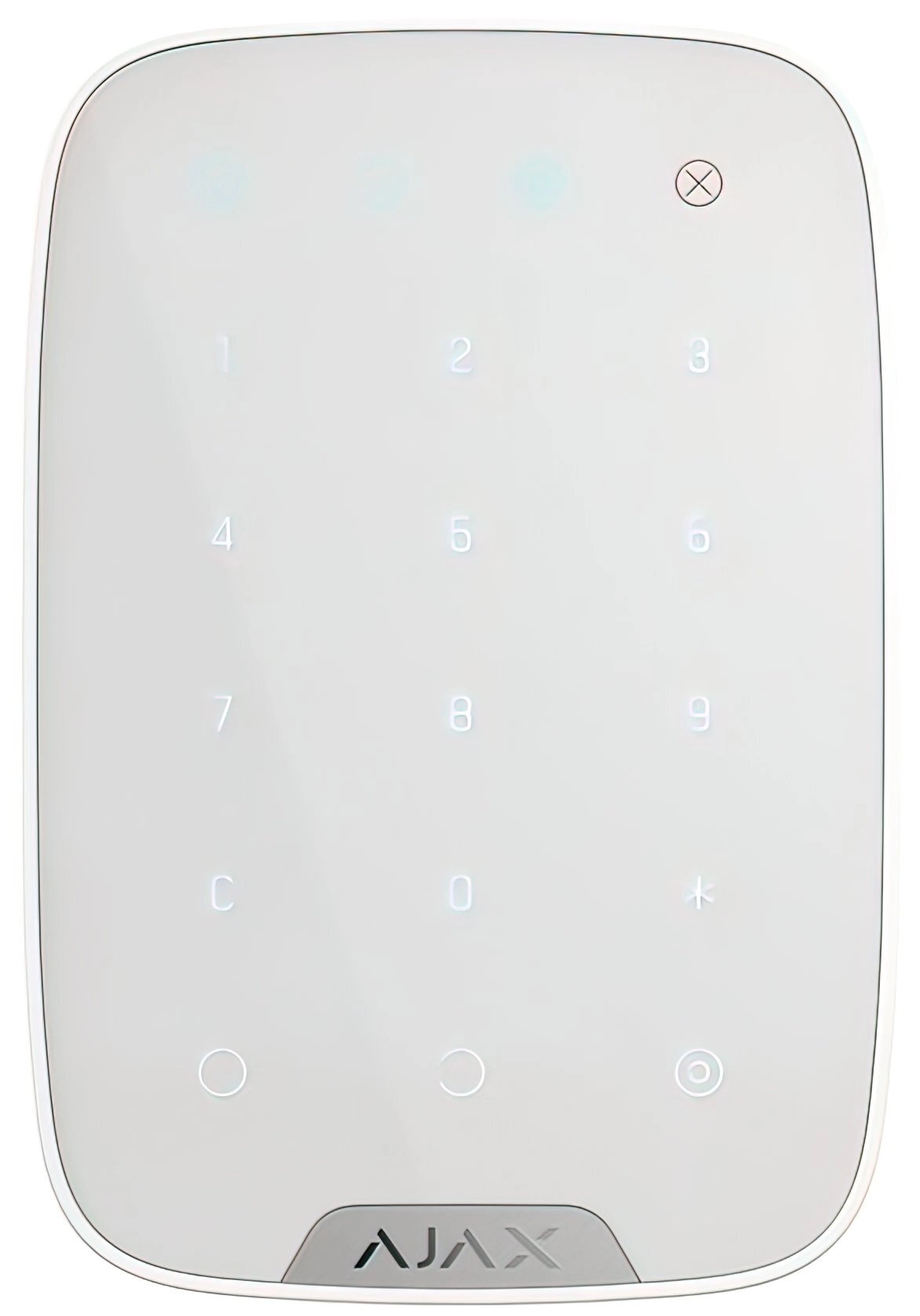 Беспроводная сенсорная клавиатура Ajax KeyPad EU белая (000005652)