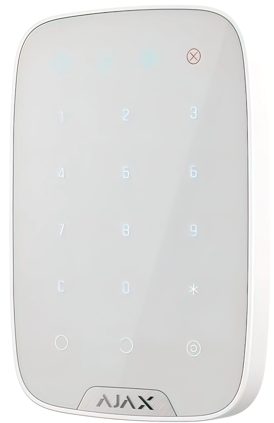 Беспроводная сенсорная клавиатура Ajax KeyPad EU белая (000005652) Фото - 1