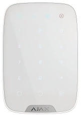 Беспроводная сенсорная клавиатура Ajax KeyPad EU белая (000005652)