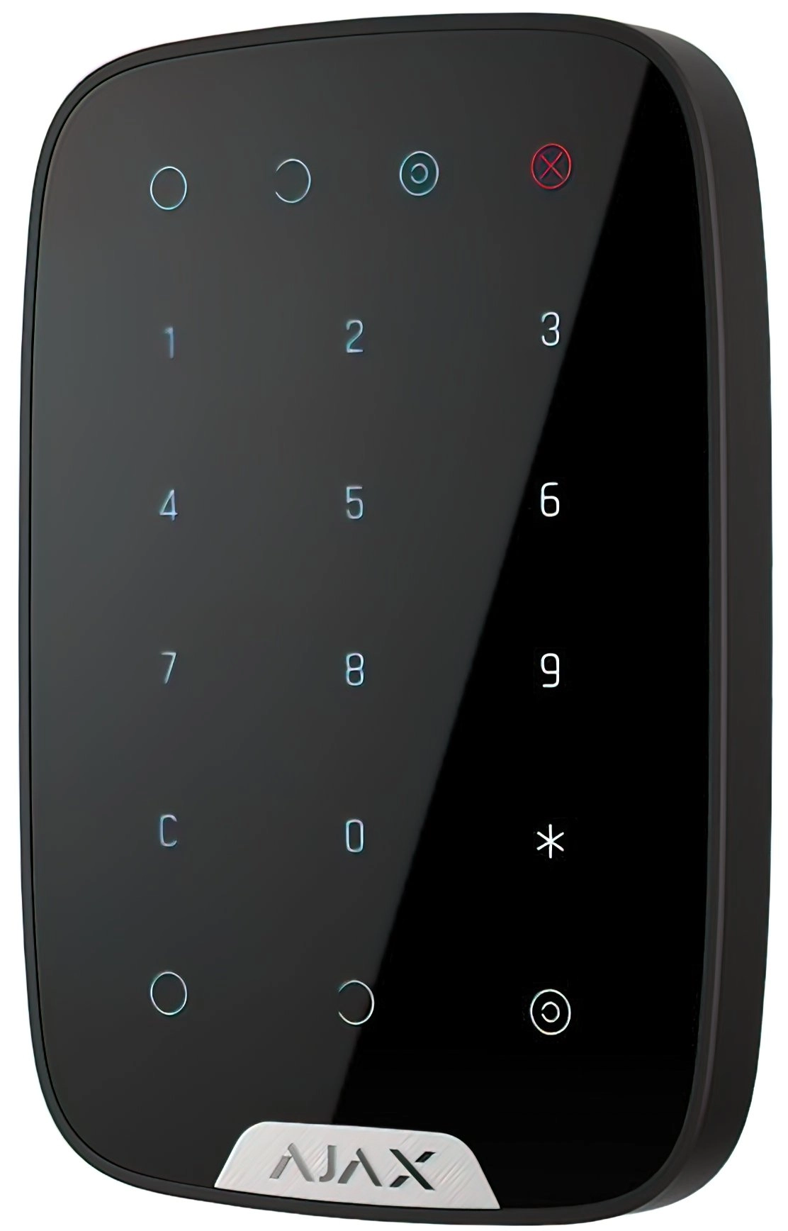 Беспроводная сенсорная клавиатура Ajax KeyPad EU черная (000005653) Фото - 1