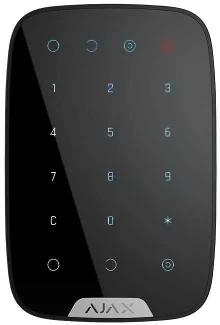Беспроводная сенсорная клавиатура Ajax KeyPad EU черная (000005653)