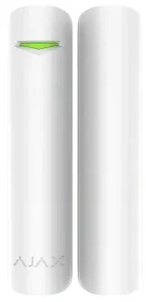 Датчик відчинення дверей/вікна із сенсором удару та нахилу Ajax DoorProtect Plus White (000007231)