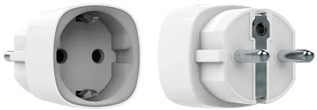 Розумна розетка Ajax Socket, 230V, 11А, 2.5 кВт, jeweller, бездротова, білий (000012320) Фото - 2