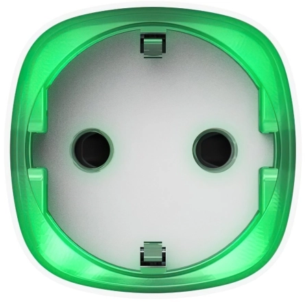 Розумна розетка Ajax Socket, 230V, 11А, 2.5 кВт, jeweller, бездротова, білий (000012320)