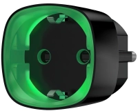 Умная розетка Ajax Socket, 230V, 11А, 2.5 кВт, jeweller, беспроводная, черный (000012339) Фото - 1