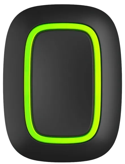 Бездротова тривожна кнопка Ajax Button, чорна (000014728)