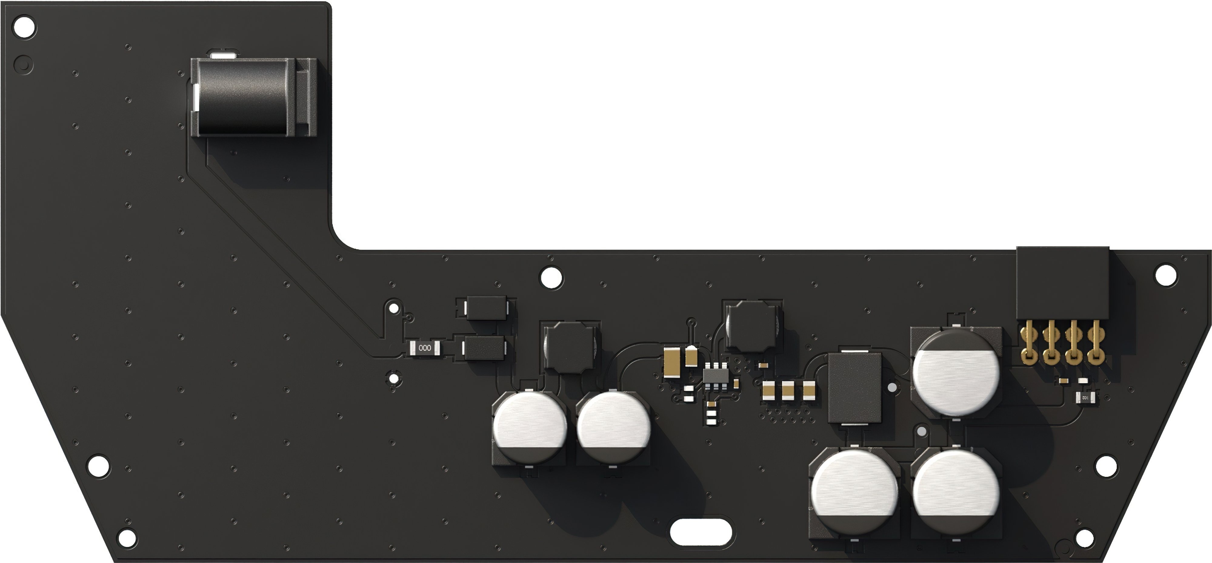 Плата блоку живлення 12V PSU для Ajax Hub, Hub Plus, ReX (000017048)