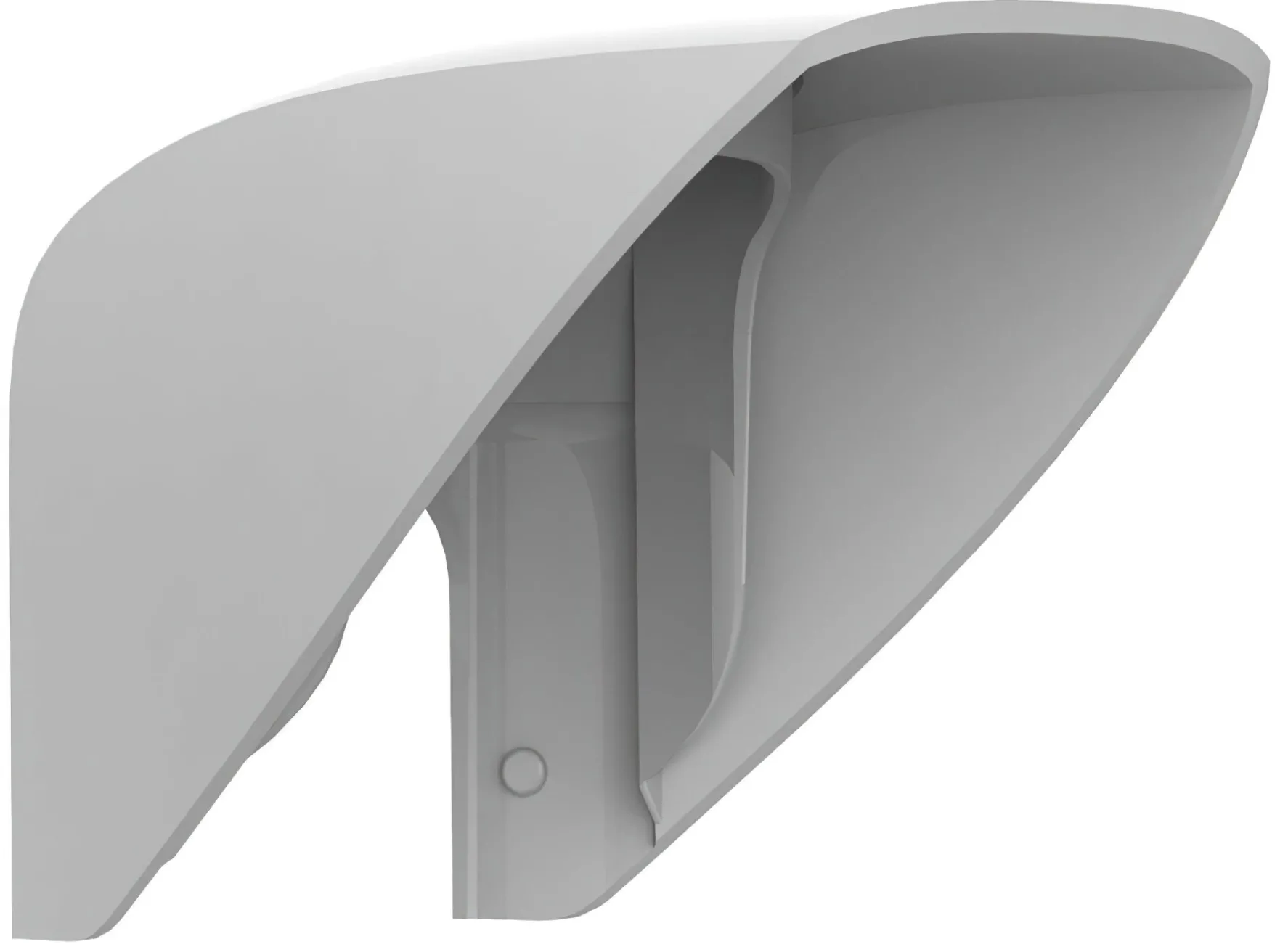 Навес Ajax Hood для датчика движения MotionProtect Outdoor, белый (000018007)