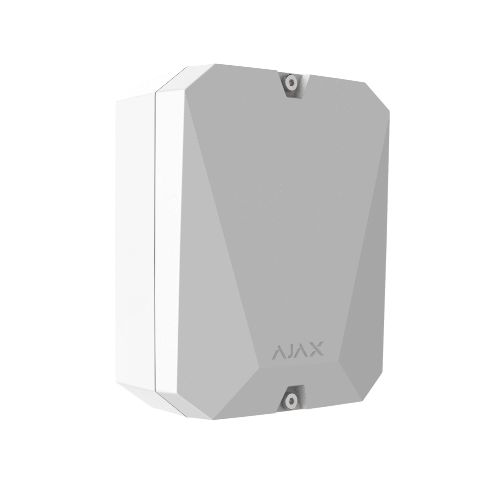 Модуль Ajax MultiTransmitter White интеграции сторонних проводных устройств в Ajax (000018789) Фото - 1