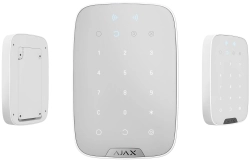 Бездротова сенсорна клавіатура Ajax KeyPad Plus біла (000023070) Фото - 2
