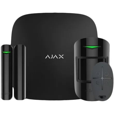 Комплект охоронної сигналізації Ajax StarterKit 2 Black (000023479)