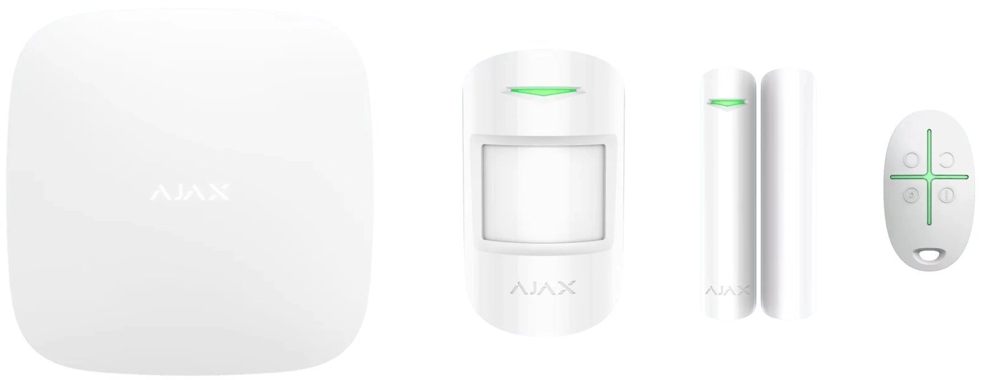 Комплект охоронної сигналізації Ajax StarterKit 2 білий (000023480) Фото - 1