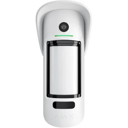 Бездротовий датчик руху з фотофіксацією Ajax MotionCam Outdoor Білий (000027961)