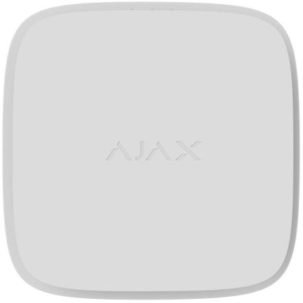 Бездротовий датчик диму та температури Ajax FireProtect 2 SB Heat Smoke Jeweler незмінна батарея Білий (000029699)